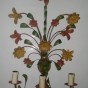 20 - Applique floreale - policromata 60x35xp.20 - 3 p.luce